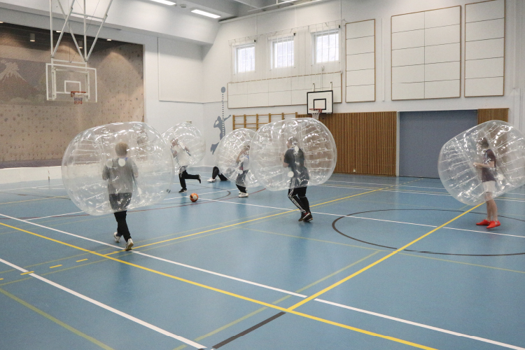 Bubble football