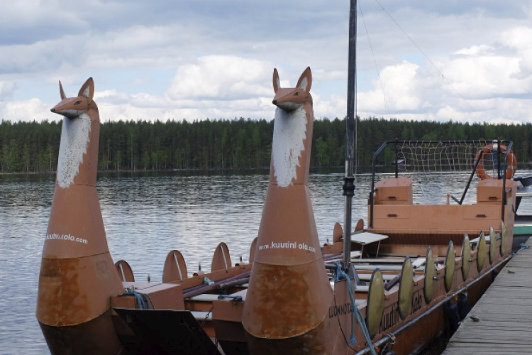 Viking boat excursion